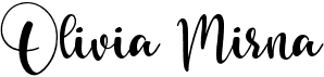 preview image of the Olivia Mirna font