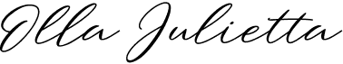 preview image of the Olla Julietta font