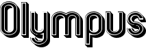 preview image of the Olympus font