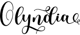 preview image of the Olyndia font