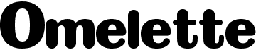 preview image of the Omelette font