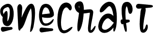 preview image of the Onecraft font