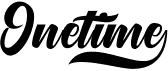 preview image of the Onetime Script font