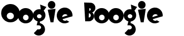 preview image of the Oogie Boogie font