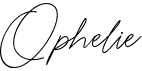 preview image of the Ophelie font