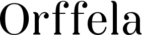preview image of the Orffela font
