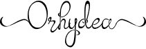 preview image of the Orhydea font