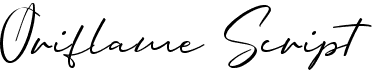 preview image of the Oriflame Script font