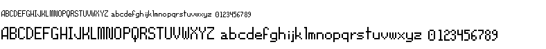 preview image of the OrochiiFon font