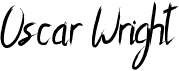 preview image of the Oscar Wright font