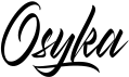 preview image of the Osyka font