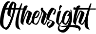 preview image of the Othersight font