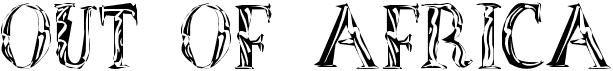 preview image of the Out of Africa font
