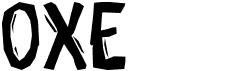 preview image of the Oxe font