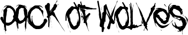 preview image of the Pack of Wolves font