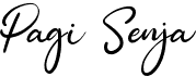 preview image of the Pagi Senja font