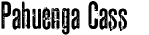 preview image of the Pahuenga Cass font