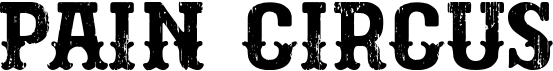 preview image of the Pain Circus font