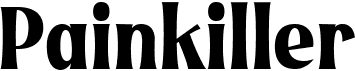 preview image of the Painkiller font
