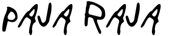 preview image of the Paja Raja font
