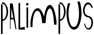 preview image of the Palimpus font