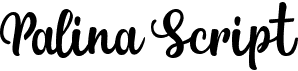 preview image of the Palina Script font