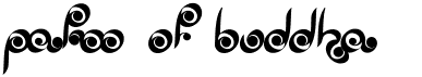 preview image of the Palm of Buddha font