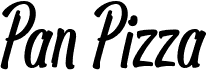 preview image of the Pan Pizza font