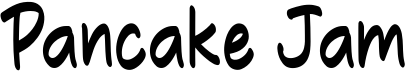preview image of the Pancake Jam font