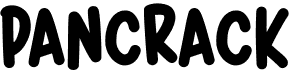 preview image of the Pancrack font