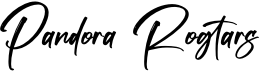 preview image of the Pandora Rogtars font