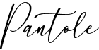 preview image of the Pantole font