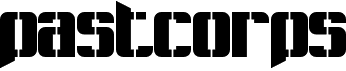 preview image of the Pastcorps font