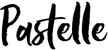 preview image of the Pastelle font
