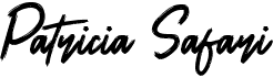 preview image of the Patricia Safari font