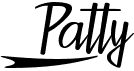 preview image of the Patty font