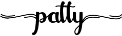 preview image of the Patty font