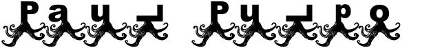 preview image of the Paul Pulpo font