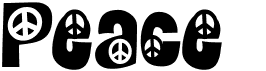 preview image of the Peace font