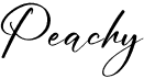 preview image of the Peachy font