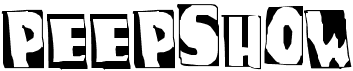 preview image of the PeepShow font