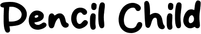 preview image of the Pencil Child font