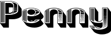 preview image of the Penny font