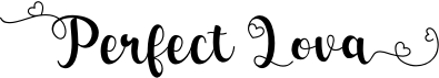 preview image of the Perfect Lova font