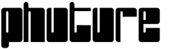 preview image of the PHuture font
