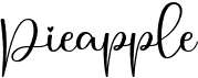 preview image of the Pieapple font
