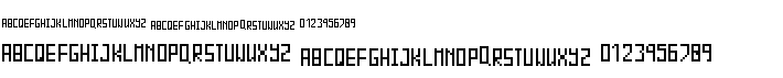 preview image of the Piksalet font