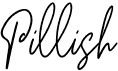 preview image of the Pillish font