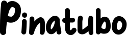 preview image of the Pinatubo font
