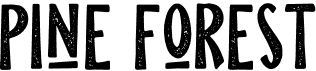 preview image of the Pine Forest font